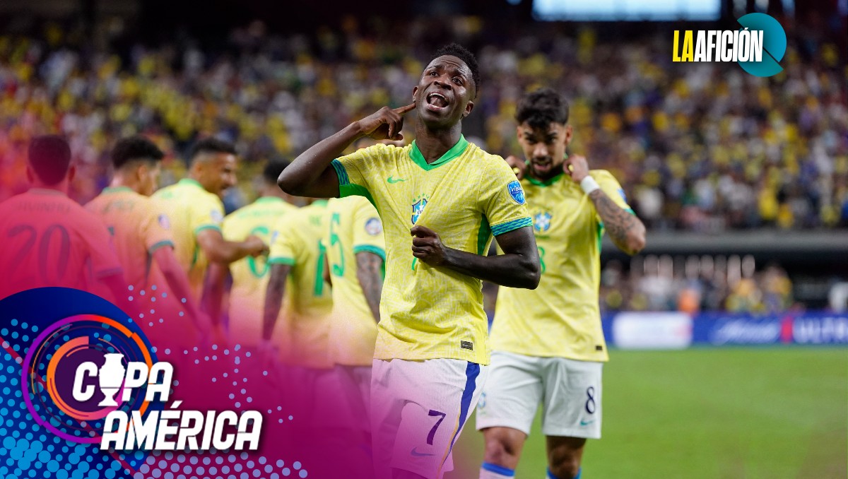 Vinicius Jr lidera a Brasil en la goleada a Paraguay en la Copa América (Reuters)