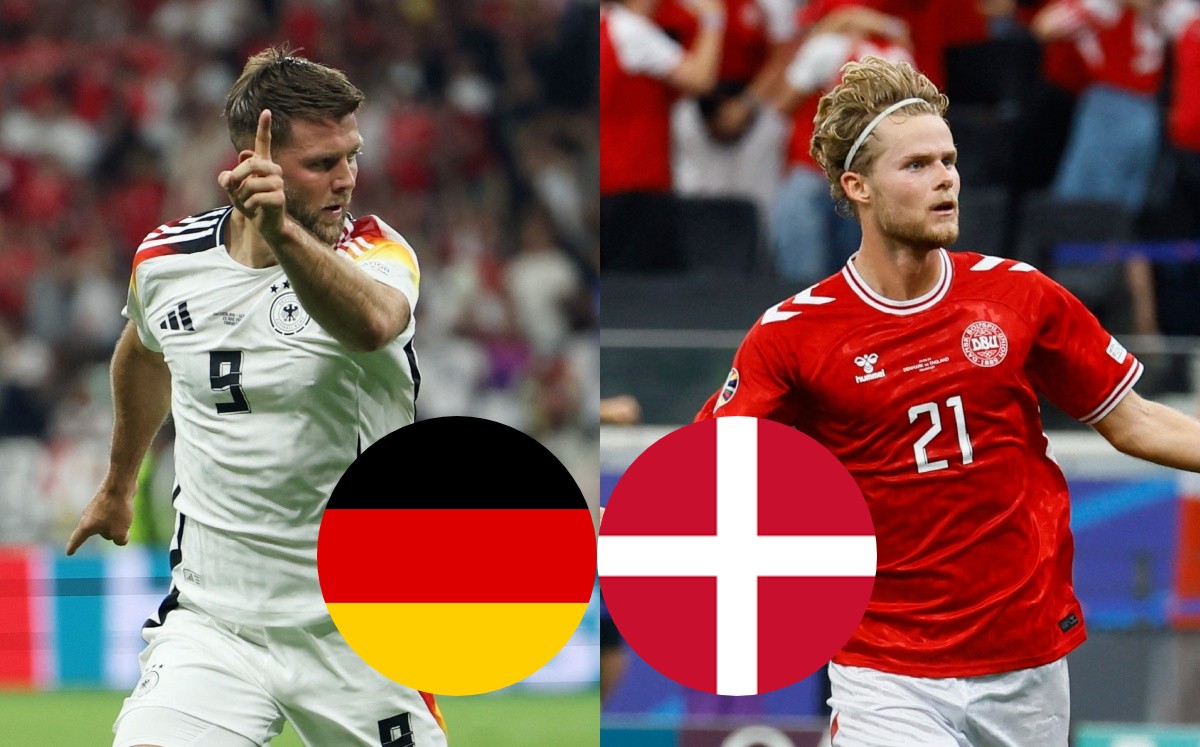 Dónde ver EN VIVO Alemania vs Dinamarca Octavos de final de la Eurocopa 2024 (Reuters)