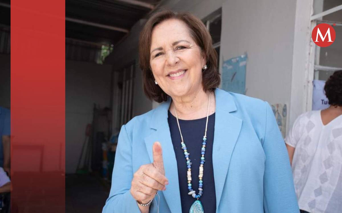 Ana Teresa Aranda, presidenta de la Comisión Organizadora Nacional de la Elección (CONECEN) del PAN. Foto: @AnaTereAranda