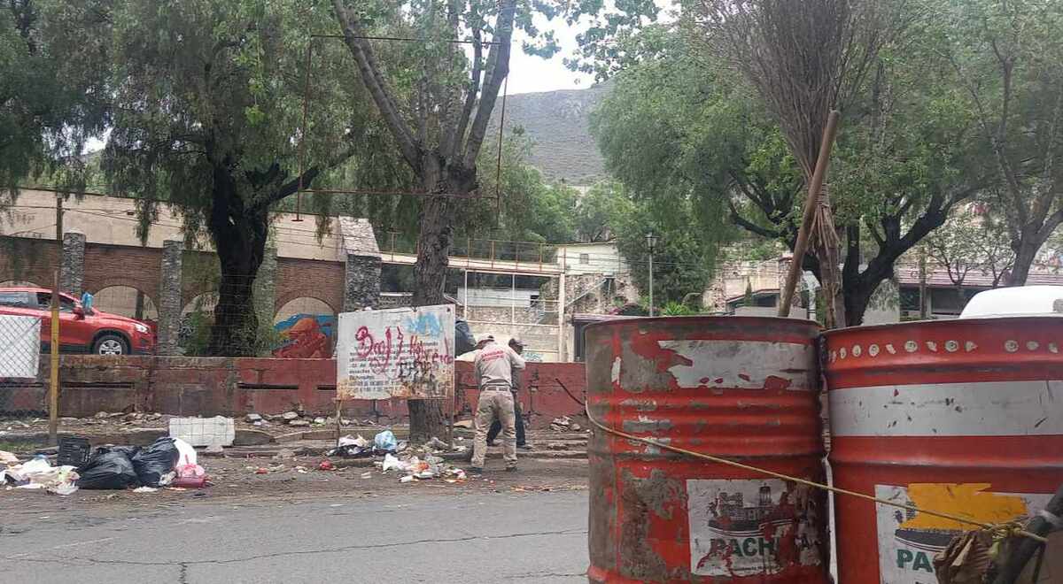 Continua problemática de la basura en Pachuca.