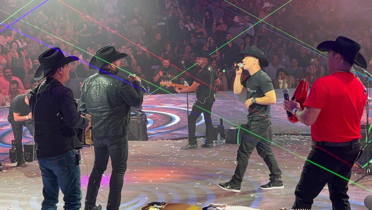 Duelo y Guaynaa confirmaron nueva canción durante concierto en Monterrey. Tadeo Gómez