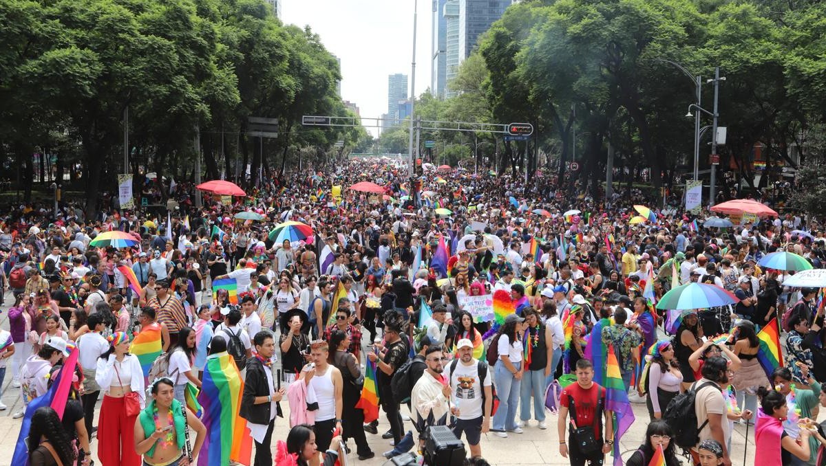 Marcha del Orgullo LGBT+ 2024 en CdMx. (Foto: Jorge Carballo)