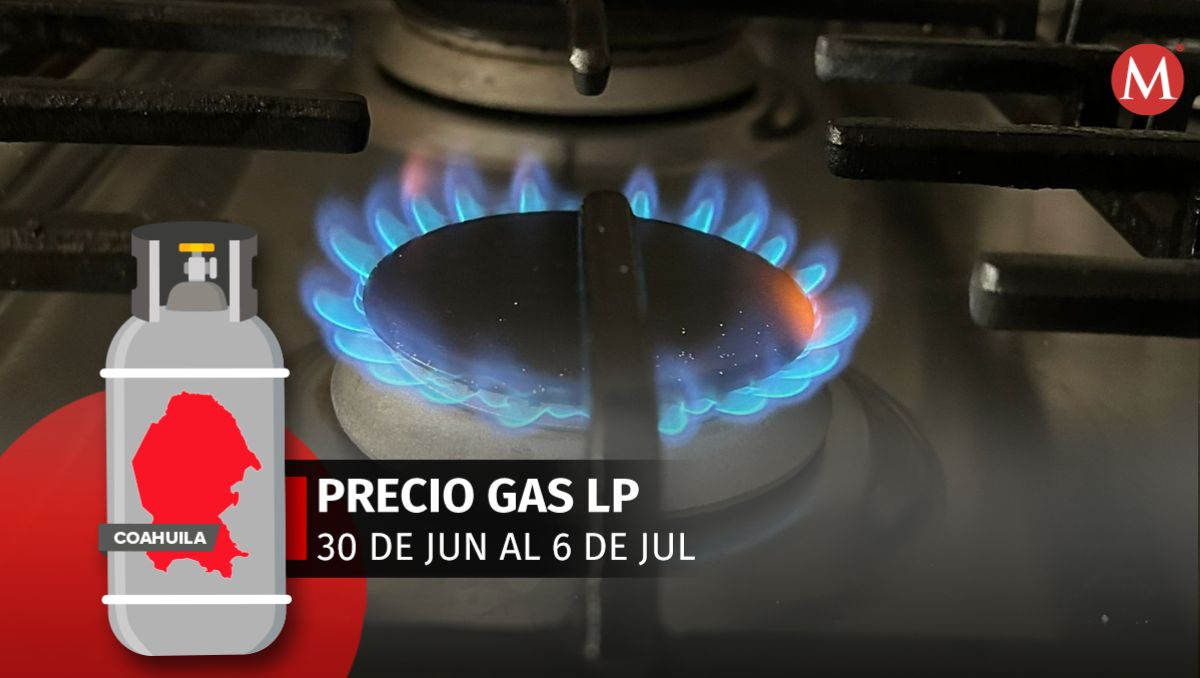 Precios del gas LP en Coahuila. (Especial)