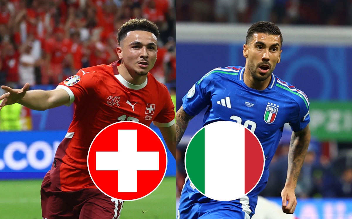 Suiza vs Italia | Dónde VER partido HOY octavos de final de la Eurocopa 2024 (Reuters)