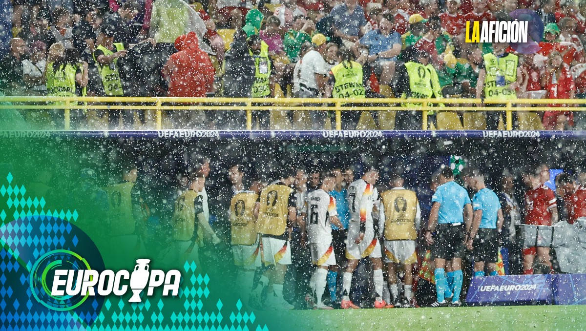 Suspenden momentáneamente el Alemania vs Dinamarca de la Eurocopa (AFP)