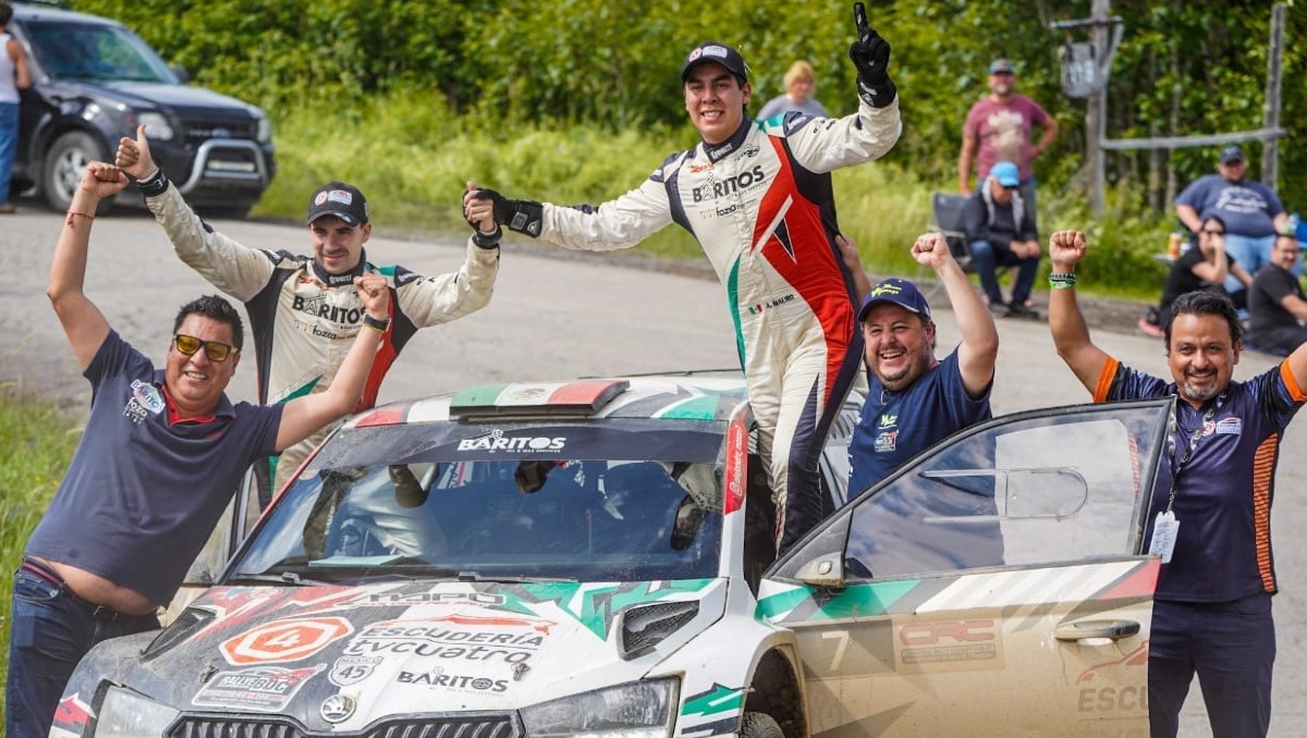 Alejandro Mauro conquista el Rally Baie Des Chaleurs en Canadá (Cortesía)
