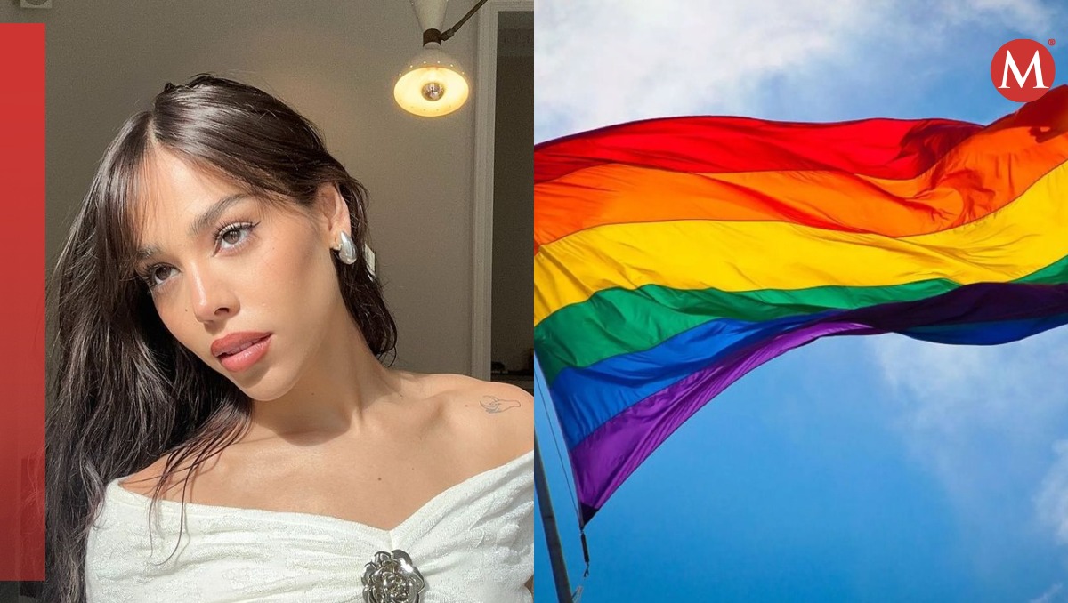 Danna Paola celebra el mes del PRIDE