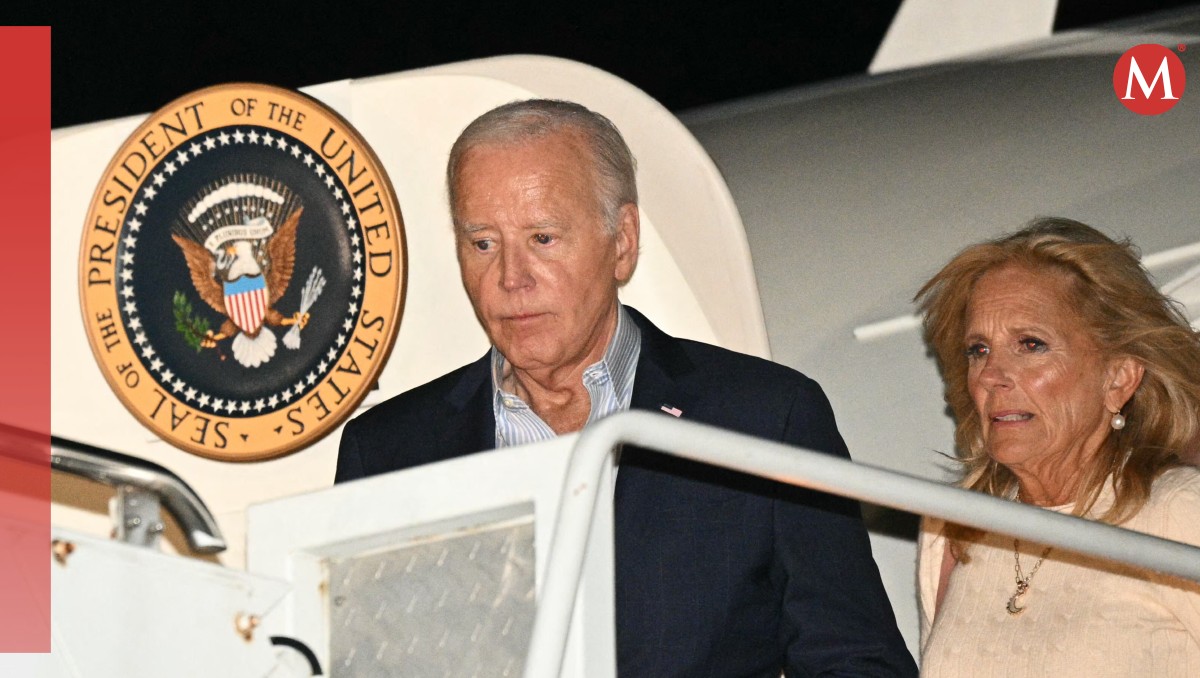 La familia de Joe Biden le acompaña durante unos días en Camp David. | AFP