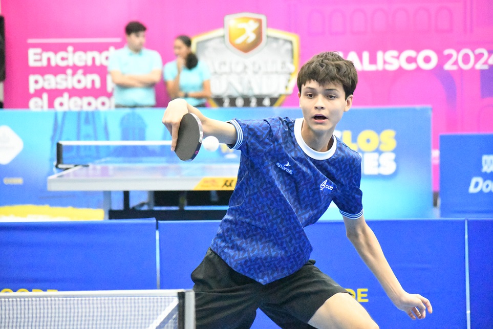 Gana Jalisco cuatro oros en tenis de mesa en Nacionales Conade 2024 (Cortesía)
