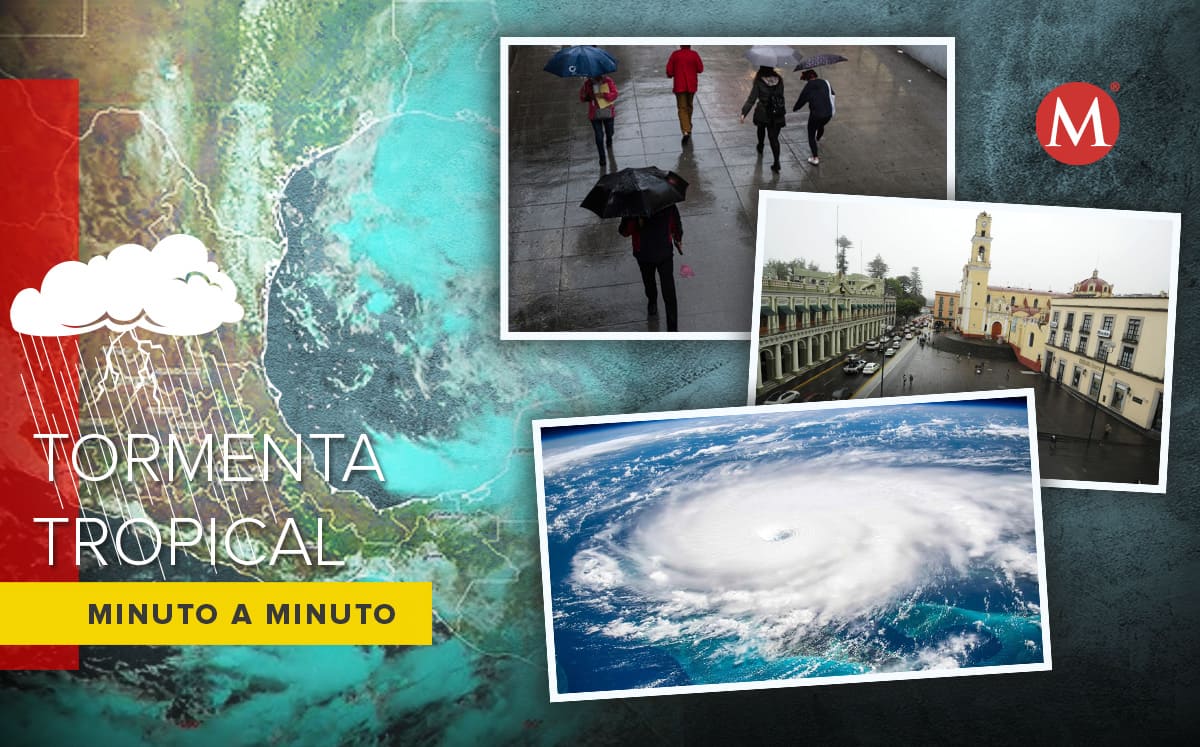 Tormenta tropical 'Chris' toca tierra en costas de Golfo de México. | Diseño: Mauricio Ledesma.