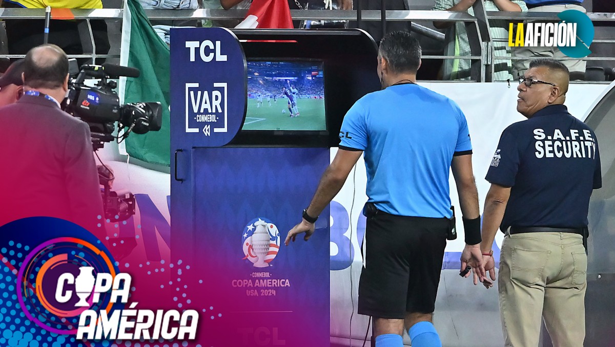 Conmebol revela los audios del VAR en los penales no sancionados a favor de México en Copa América (Imago7)