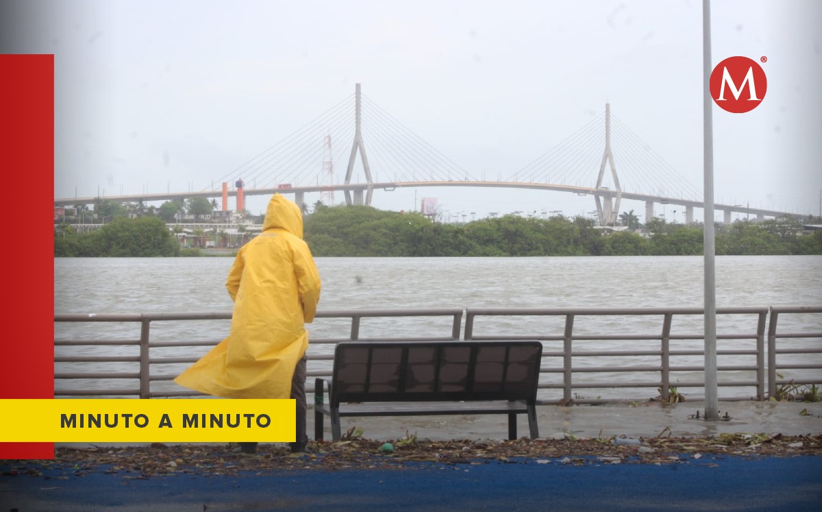 Depresión tropical 'Chris' en Tamaulipas. (Especial)