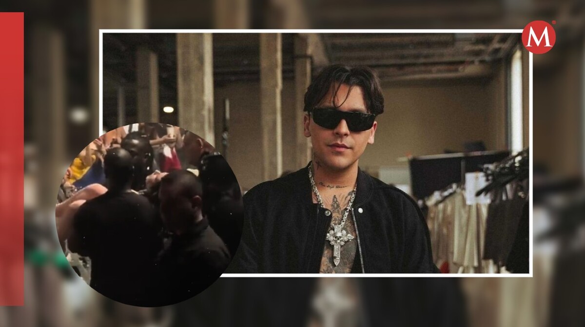 Fan de Christian Nodal se desmaya en su concierto en París, Francia.