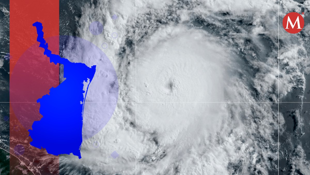 Huracán Beryl impactaría Tamaulipas este lunes, informó el SMN