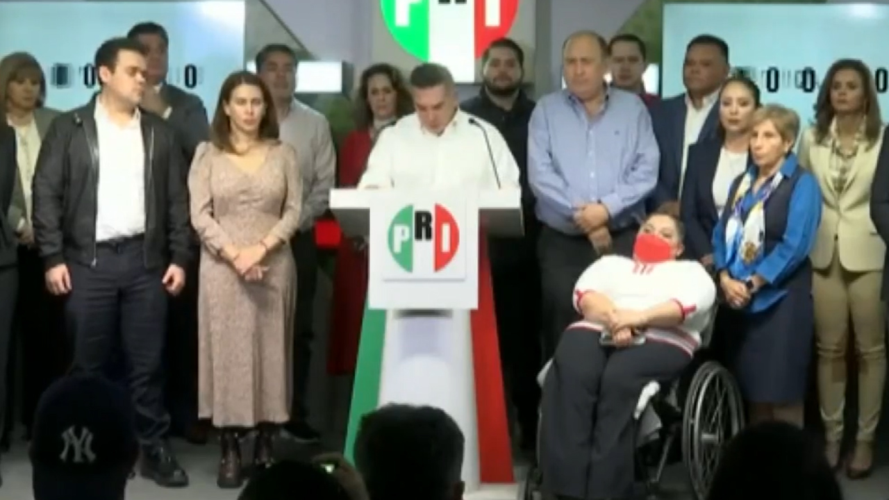 Militantes del PRI piden detener reelección de 'Alito' Moreno