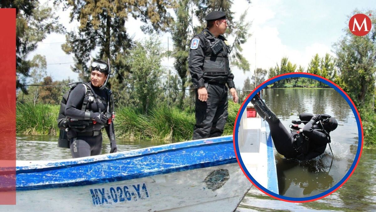 Policía Ribereña de la SSC de la Ciudad de México.