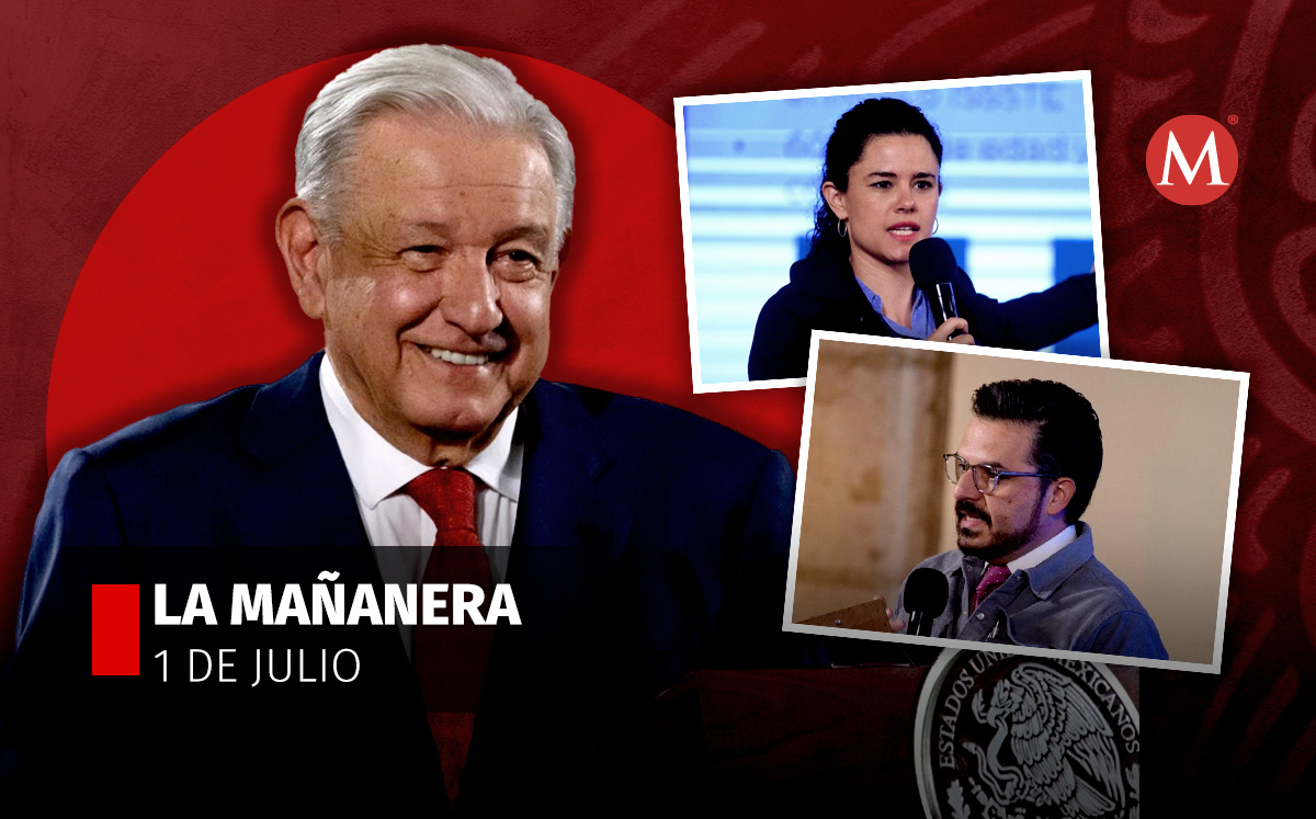 El presidente López Obrador en la mañanera desde Palacio Nacional. | Cortesía