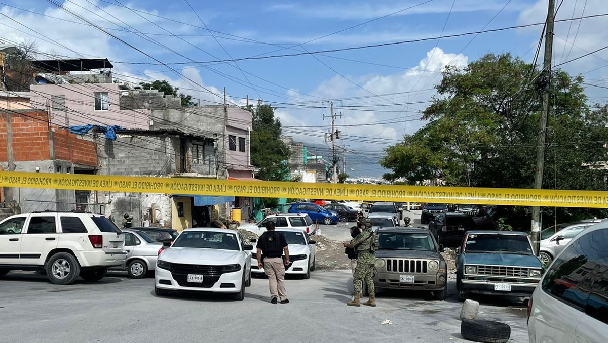 Realizan cateo en vivienda de la colonia Buenos Aires en Monterrey. Foto: Ángel Mercado