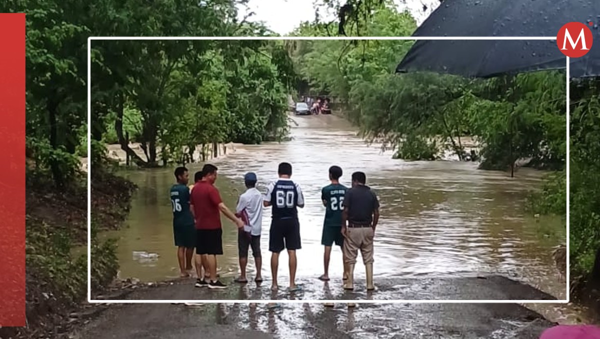 Río desbordado en Huejutla