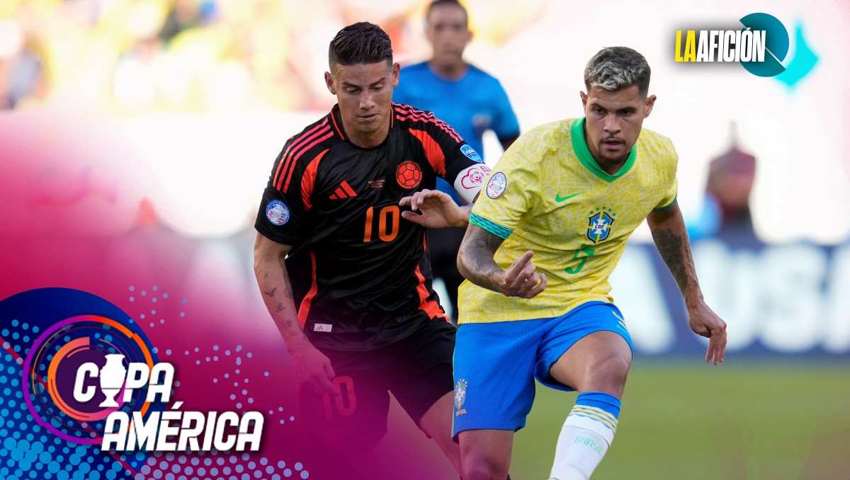 Brasil y Colombia empatan en un intenso duelo para avanzar a los cuartos de final de la Copa América 2024 (Imago 7)