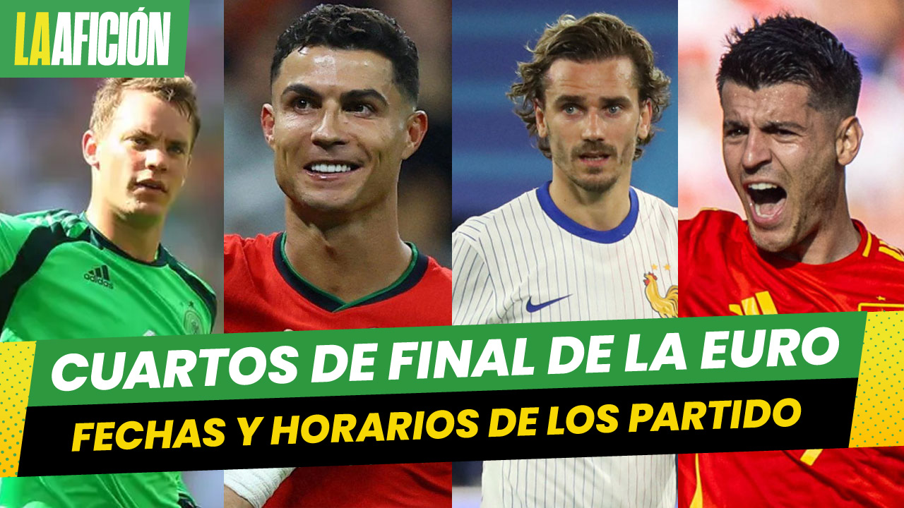 Cuartos de Eurocopa 2024: Así quedan los cruces, cuadros, partidos, fechas y horarios