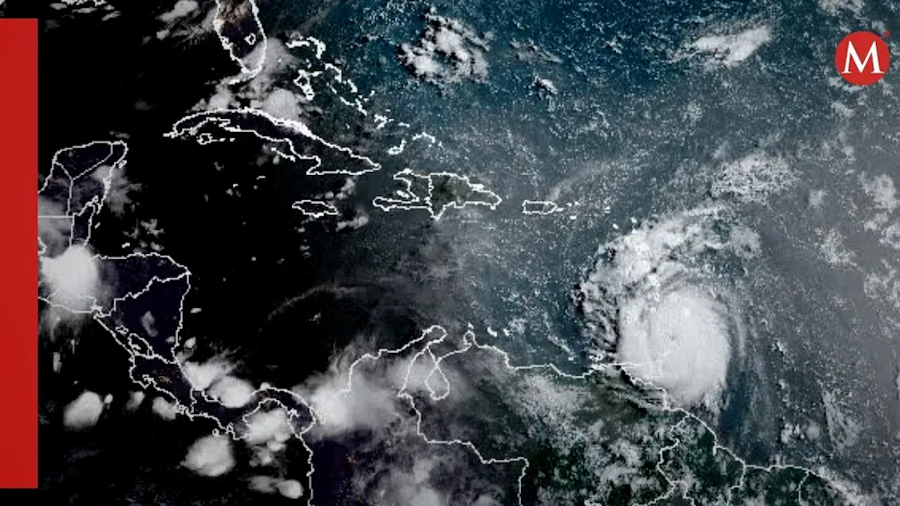 Huracán 'Beryl' se degrada a categoría 4, informa Conagua