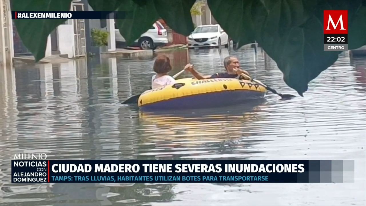 Inundaciones y derrumbes en nueve estados por lluvias de la tormenta 'Chris'