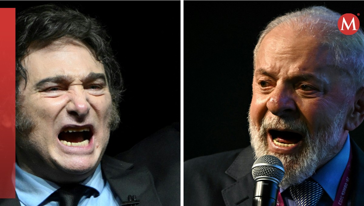 Javier Milei rechazó reunirse con Lula Da Silva, y verá a Jair Bolsonaro en su lugar. | AFP