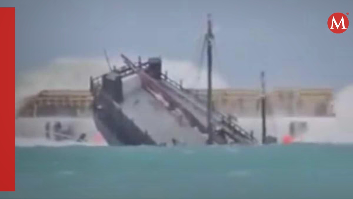 El Jolly Roger, un famoso crucero de fiestas, se hundió en Bridgetown, Barbados | ESPECIAL