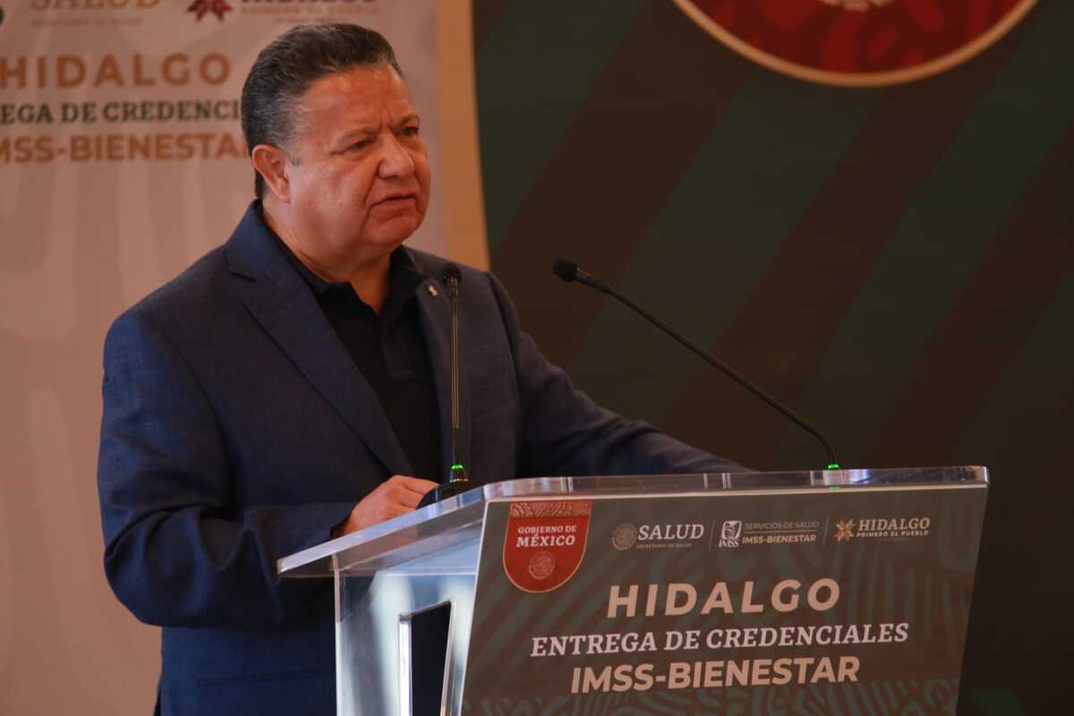 Julio Menchaca Salazar, gobernador de Hidalgo. (Jorge Sánchez)