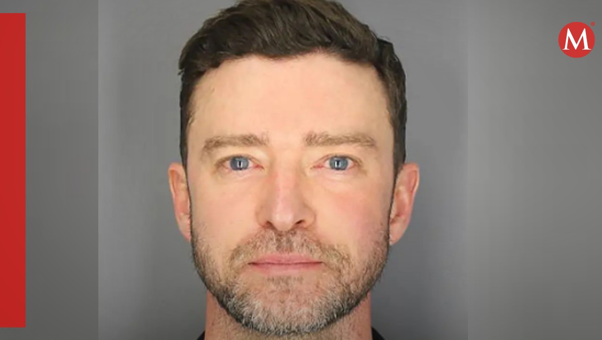 La foto de Justin Timberlake al ser arrestado | Especial