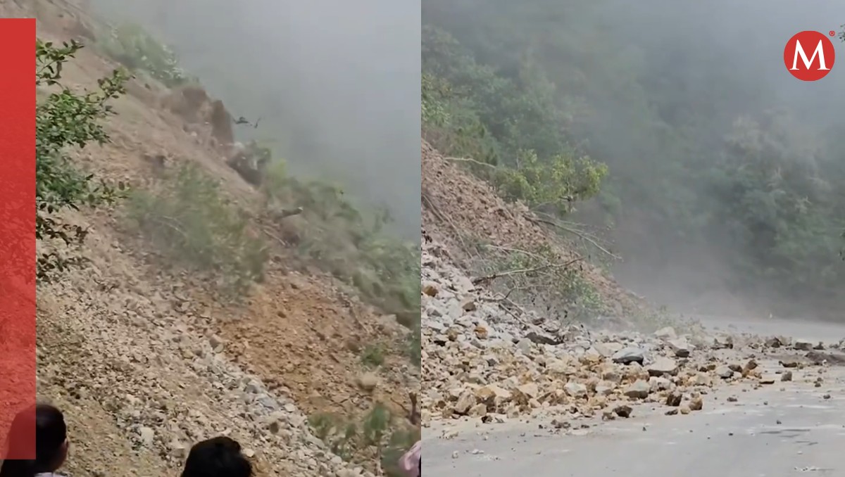 Lluvias provocan deslizamientos en la Sierra Fronteriza de Chiapas | Especial