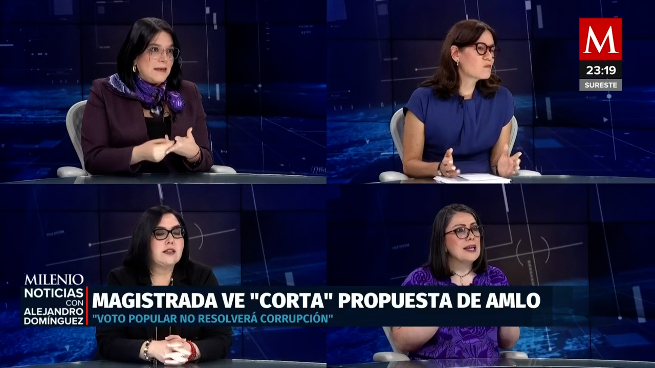 Magistradas dicen que reforma judicial es un primer paso pero no soluciona la corrupción