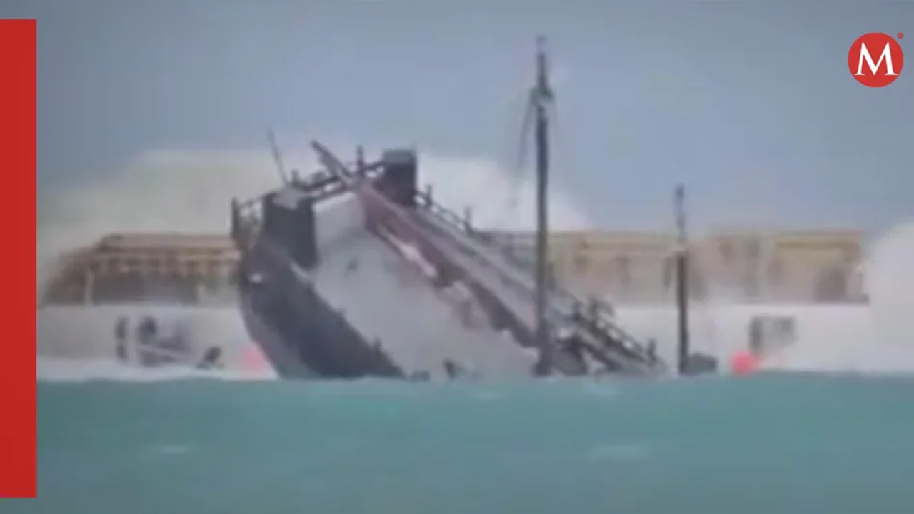 Monstruoso huracán Beryl hunde el crucero Jolly Roger y otros barcos en Barbados