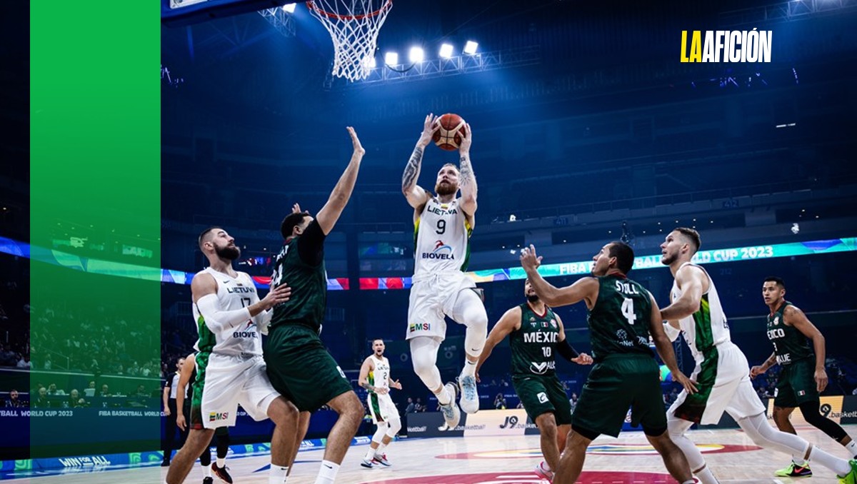 Selección mexicana de basquetbol cae ante Lituania en el Preolímpico (@COM_Mexico)