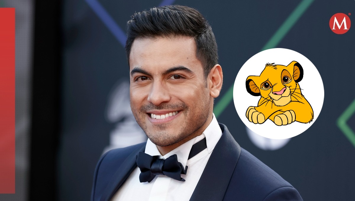 Carlos Rivera ganó el papel de Simba gracias a su color de piel
