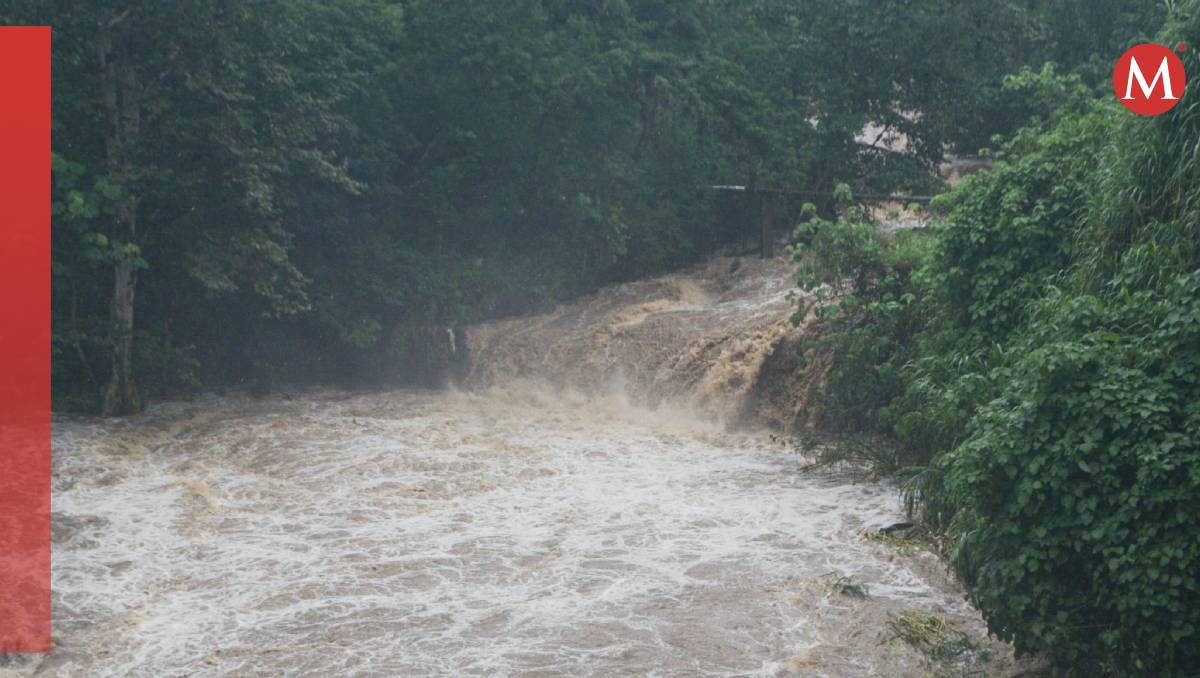 El funcionario se extravió en la crecida de un río provocada por las fuertes lluvias (Imagen ilustrativa, Cuartoscuro).