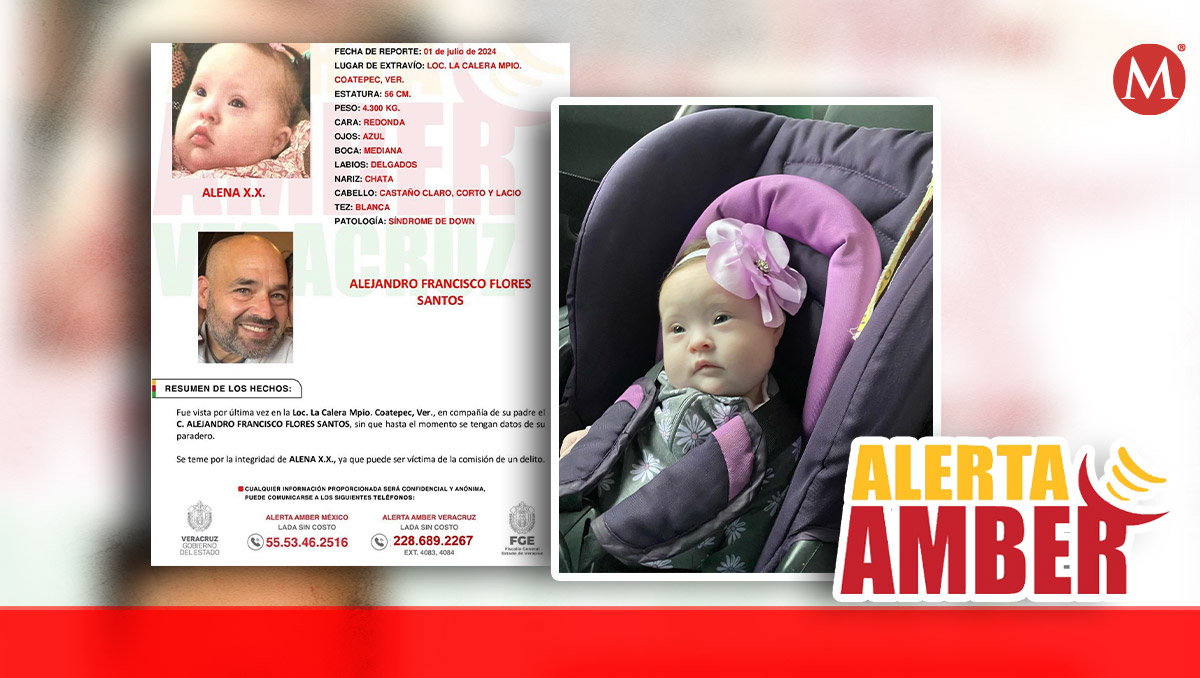 La Madre denunció el robo de su hija en redes sociales. | Especial