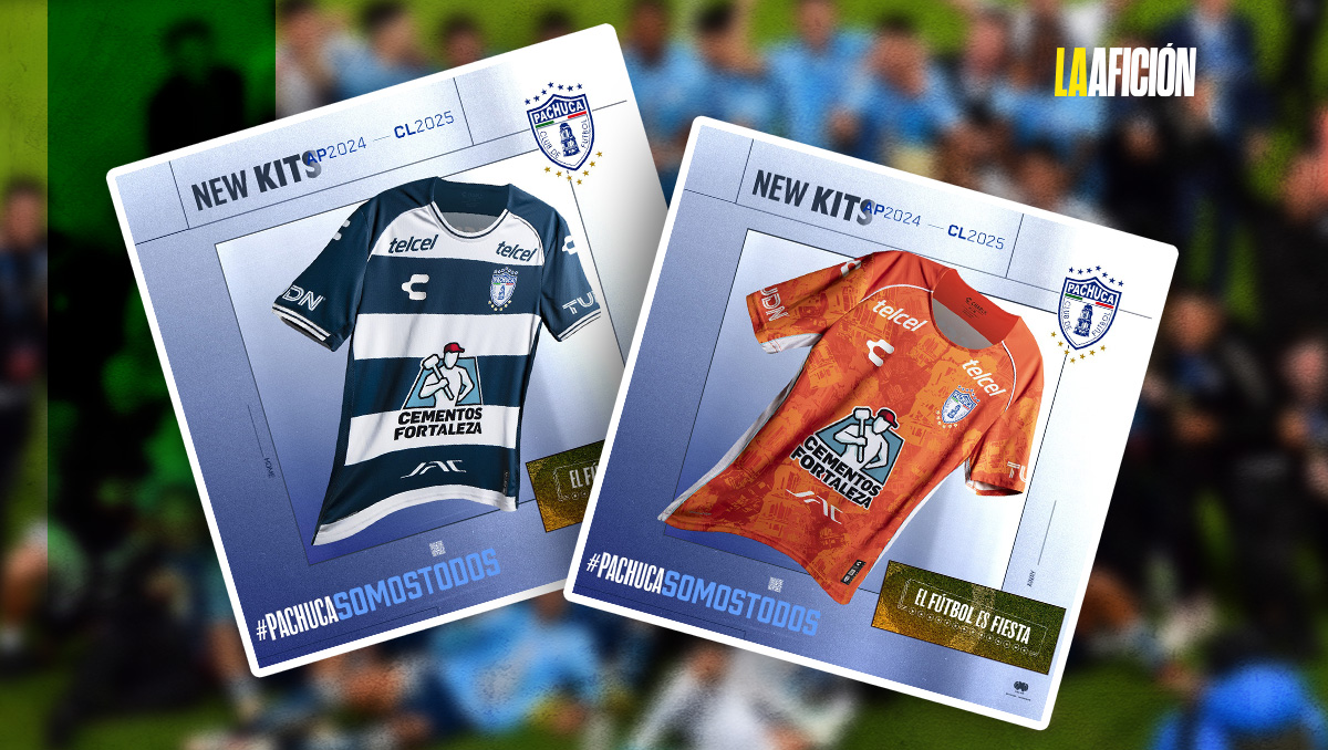 Nuevas playeras de Pachuca para el Apertura 2024