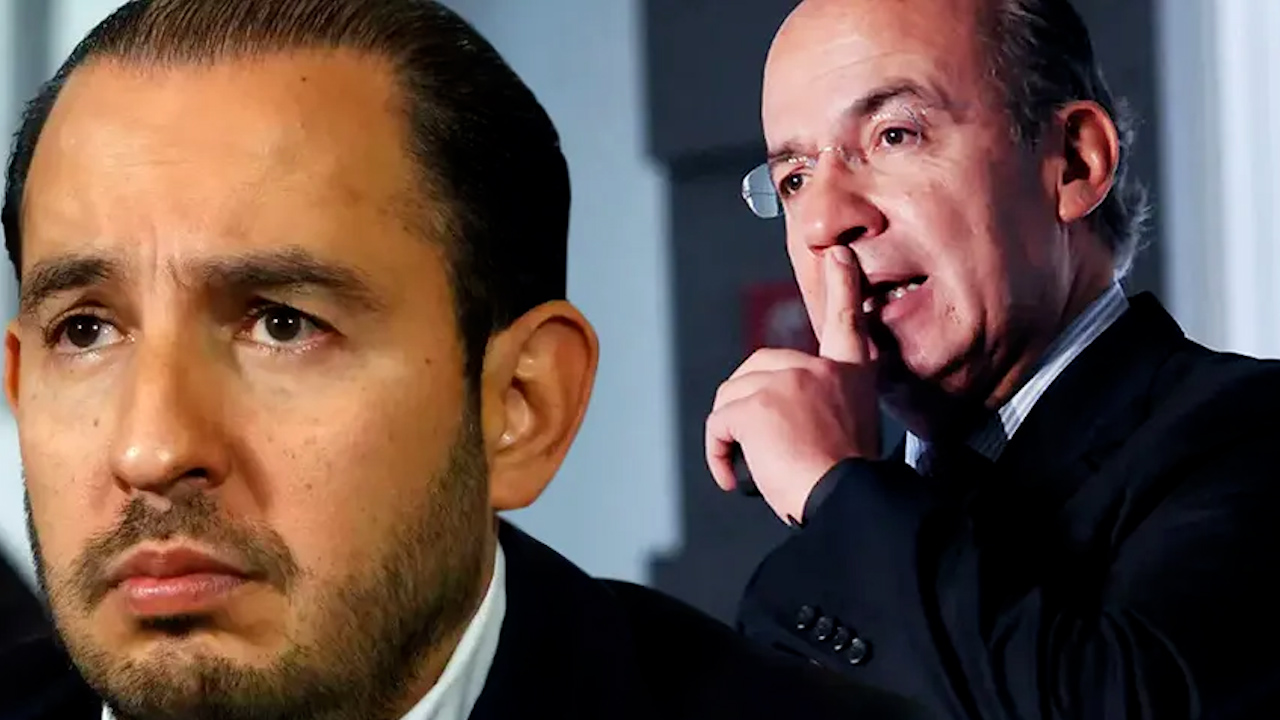 Pleito entre panistas; Javier Lozano y Felipe Calderón se van sobre Marko Cortés