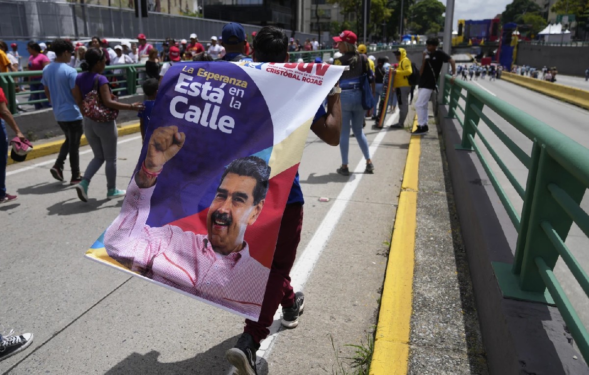 Campañas electorales en Caracas, Venezuela (AP)