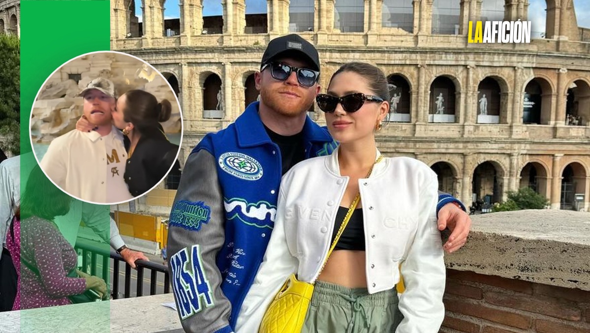 Critican a 'Canelo' Álvarez por dar una 'fría' felicitación a su esposa Fernanda Gómez (Instagram @fernandagmtz / @canelo)
