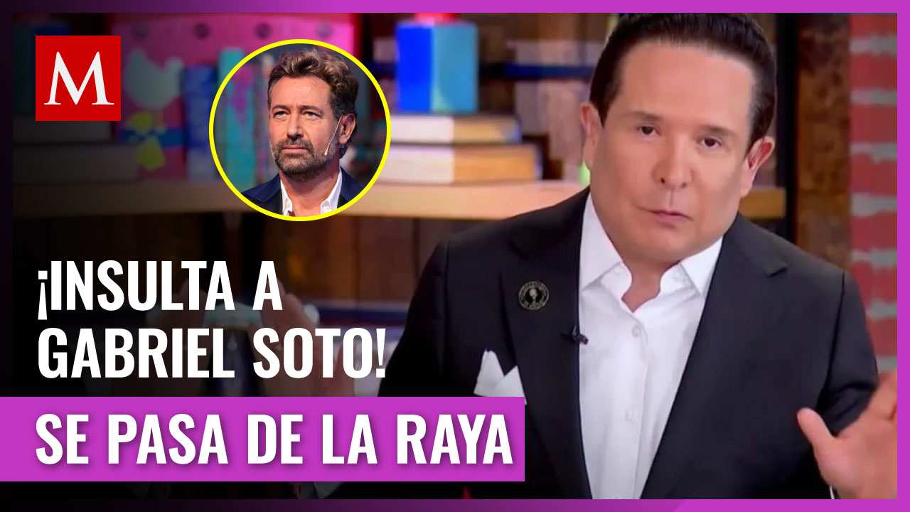 Gustavo Adolfo Infante critica duramente el aspecto de Gabriel Soto: "Está muy arrugado"