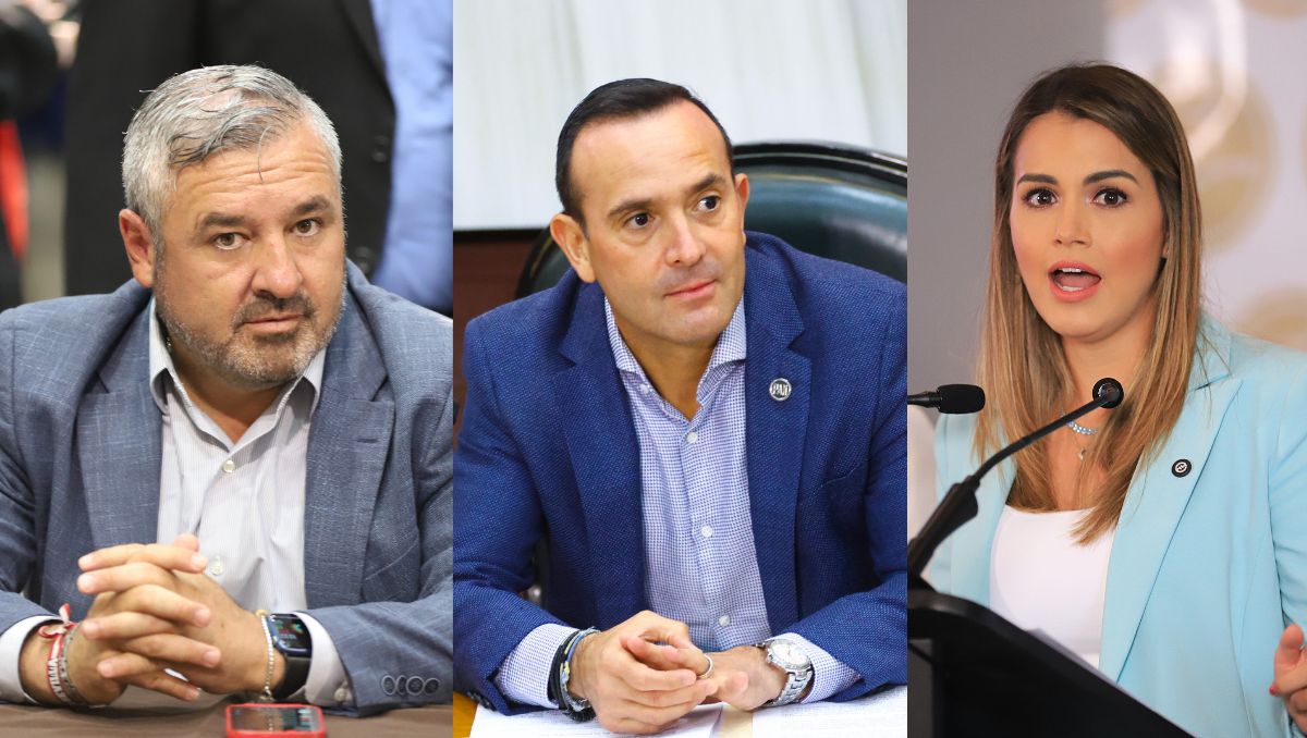Javier Caballero, Carlos de la Fuente y Lorena de la Garza | Jorge López y Leonel Rocha