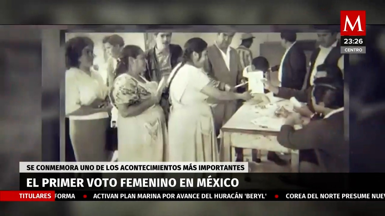 3 de julio: Celebración del primer voto de las mujeres en México y su significado histórico