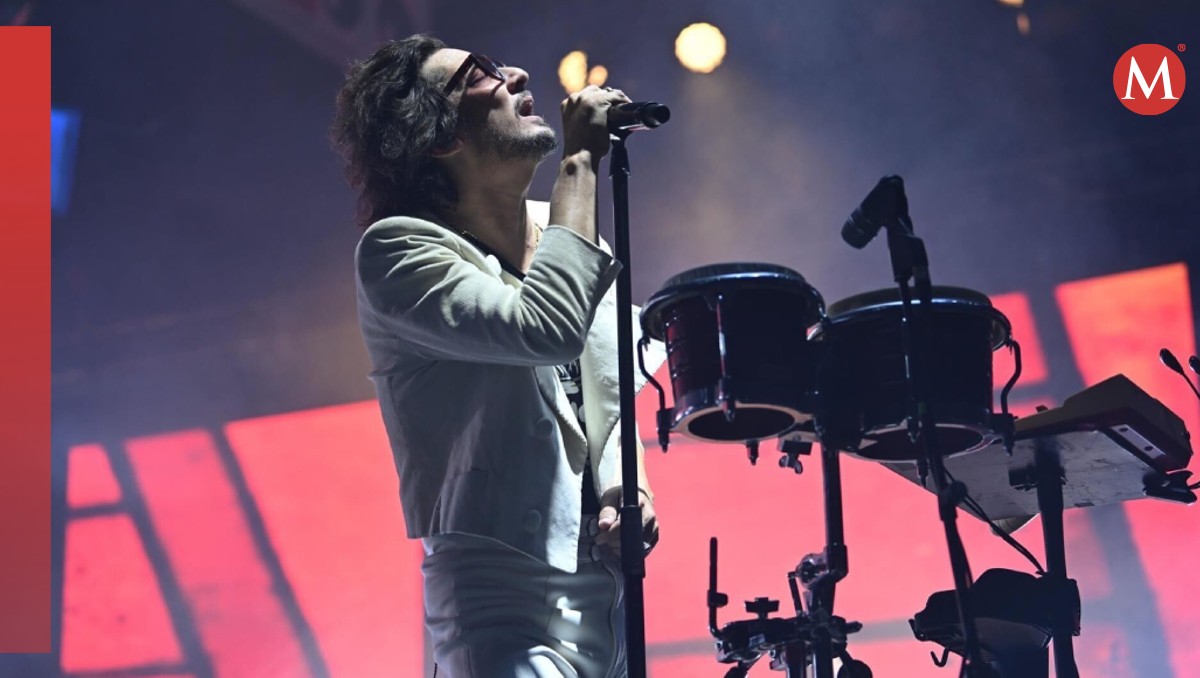 León Larregui en concierto CdMx