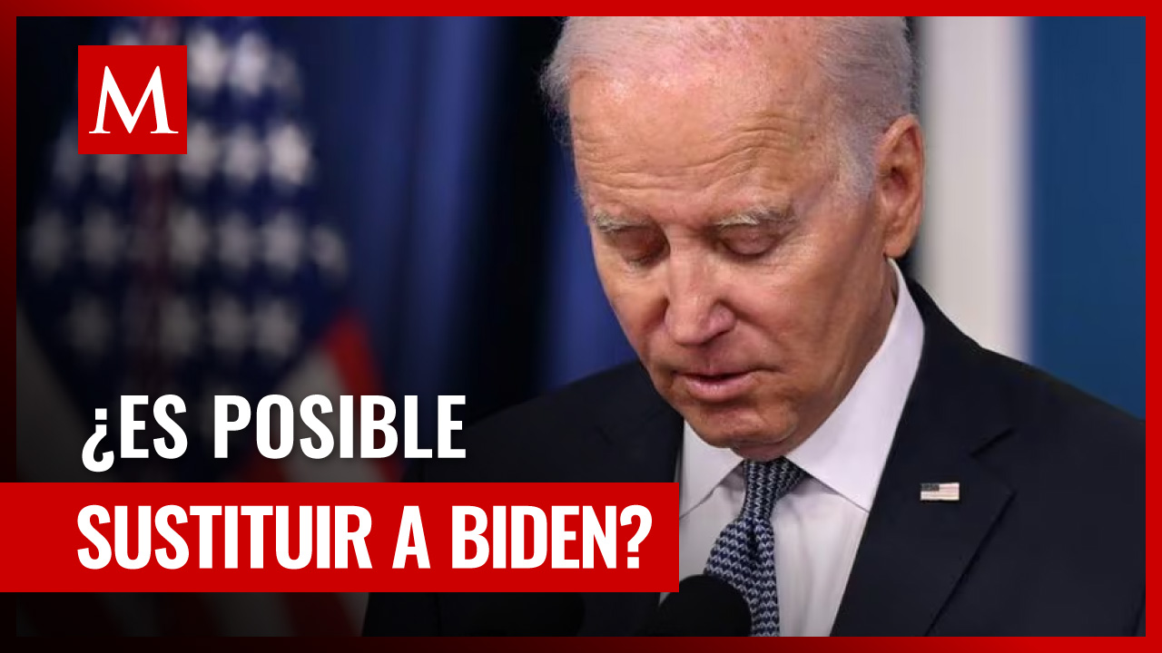¿Qué pasa si Joe Biden abandona la contienda por la Presidencia de EU?