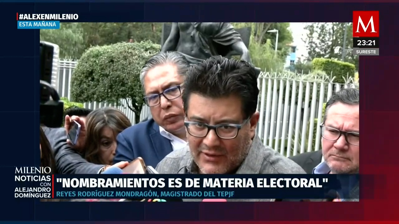 Reyes Rodríguez Mondragón desafía la versión del juez Rodrigo de la Pesa sobre el amparo