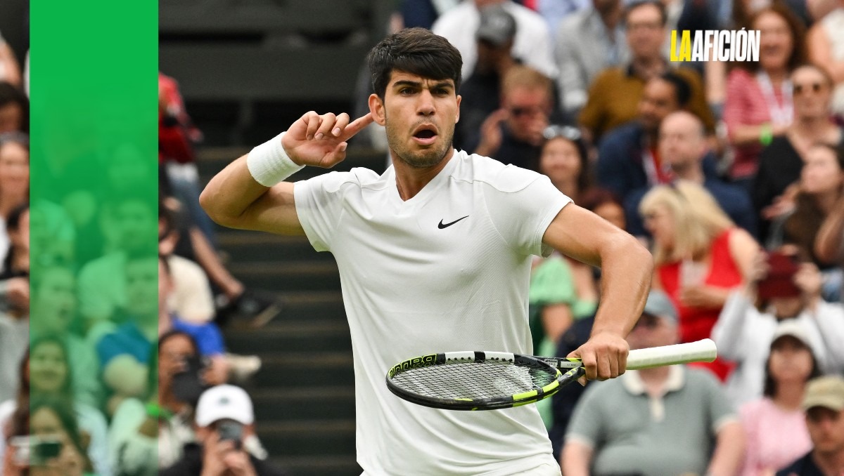 Carlos Alcaraz es el último campeón de Wimbledon y busca el bicampeonato (AFP)