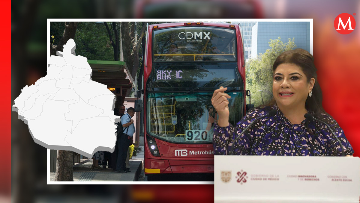 Clara Brugada hizo énfasis en la atención al transporte público de la Ciudad de México durante campaña. (Especial)